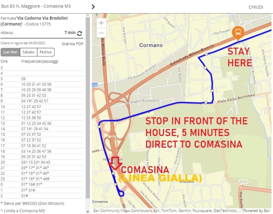 Underground Home Vicino Metropolitana Comasina Cormano Εξωτερικό φωτογραφία